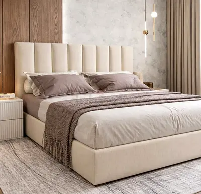 New Luxury Queen size 150x190 bed with Madical Matress Available