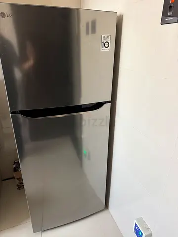 LG Top Mount Refrigerator GR-C345SLBB Platinum Silver 234L