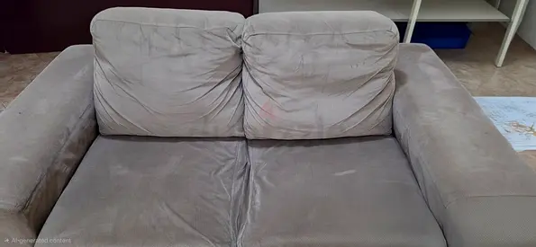 Used 2-and 3 Seaters Grey Fabric Sofa - Comfortable, Good Condition