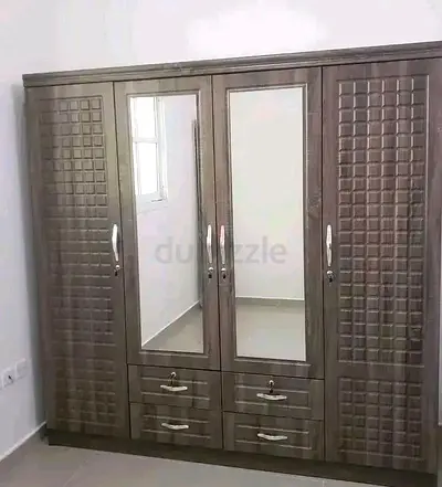 Brand new 4door wardrobe wooden with drawer