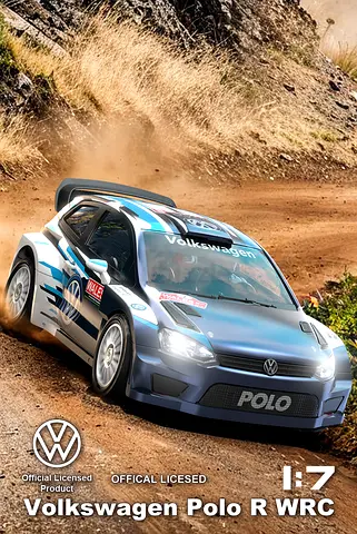 MJX Hypergo 7304 1/7 Vw Polo R Wrc Rc Rally DC Version