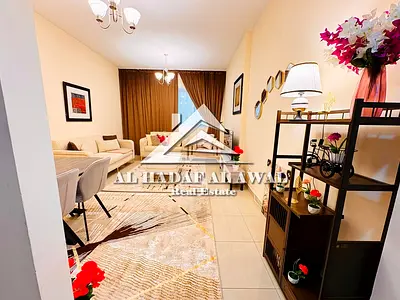 For monthly rent, a room and a hall in Al MAMZAR area with free internet