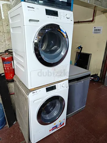 Miele Stackable Washer and Dryer Set - Good Condition