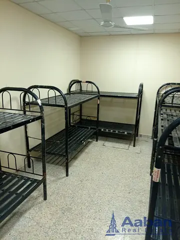 105-Room Building Labour Camp for Rent | Al Sajaa, Sharjah | AED 3,500/Room
