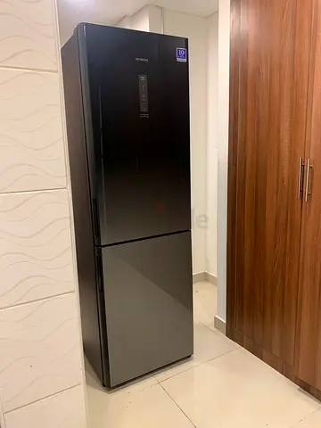 Hitachi bottom fridge black glass price digital