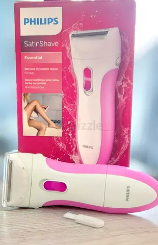 Philips SatinShave Essential Women’s Electric Shaver for Legs, Cordless Wet & Dry Use, HP6341/00