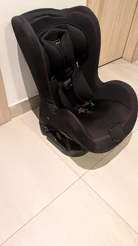 Used convertible infant/toddler car seat - black