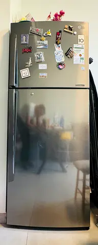 LG Double Door Refrigerator - Good Condition, Spacious Top Freezer