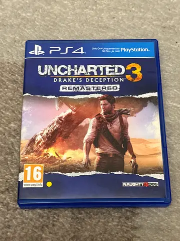 Uncharted 3: Drake's Deception (PS4) - Original Case