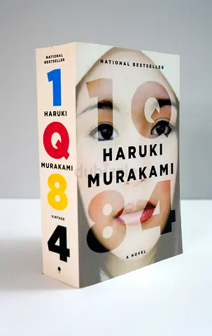 1Q84 by Haruki Murakami - Paperback Novel (English)