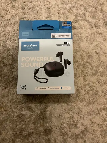 Original soundcore earpods in original box very light usage