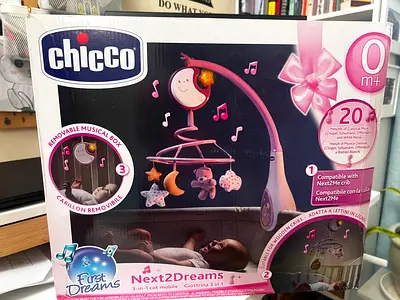 Chicco Next2Dreams Cot Mobile – Brand New