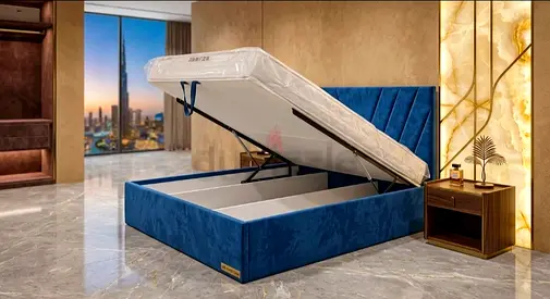 Brand new King size Hydrolic Storage bed available