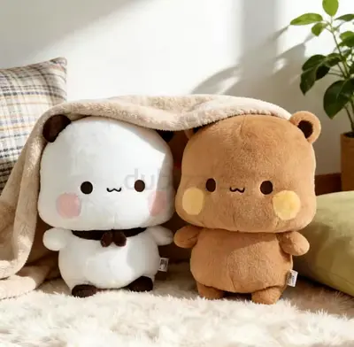 2026 New 35cm Panda Bubu And Yier Plush Toy，Official Original Cute Panda Bubu And Dudu Anime Popular