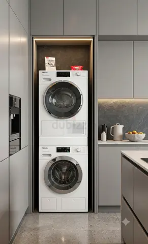 Miele 9kg Washer & 9kg Dryer Set – Latest Model | Stacking Kit Included | Premium German Quality