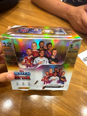 2025/26 Topps Match Attax Ultimate Football Trading Card Box - Sealed