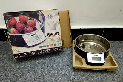 Orbit Electronic Kitchen Stainless Steel Scale