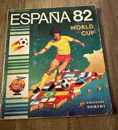 Panini World Cup album Complete 1982