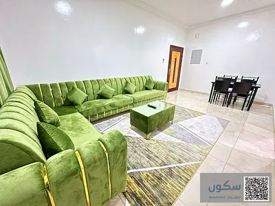 غرفتين وصالة مفروشة للايجار السنوي بالمويهات 3 | فرش جديد وبلكونة