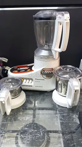 Panasonic 1000W Food Processor / Mixer Grinder with 3 Jars - Good Condition