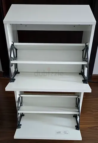 IKEA BISSA Shoe Cabinet 49x93 - White