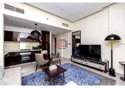 Furnished 1BR Apartment | DAMAC Maison Majestine | Balcony & Pool Access