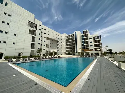 Unit Tawtheeq !! Vacant Now @ Fully Furnished Studio Apartment With Private Balcony | Kitchen | Share Pool + GYM