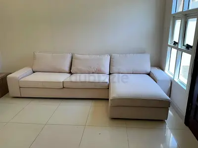 Like perfect condition IKEA Kivik L Shape Sofa Beige