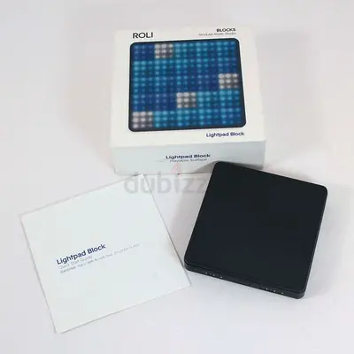 ROLI Lightpad Block (MODULAR MUSIC STUDIO) with box and manual