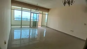 Large 2-Bedroom Apartment for Annual Rent in Horizon Towers – Ajman | Open View A great rental opp