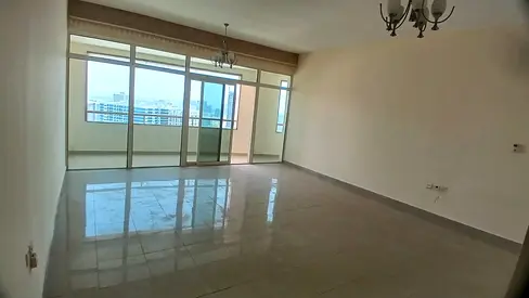 Large 2-Bedroom Apartment for Annual Rent in Horizon Towers – Ajman | Open View A great rental oppo