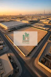 Interlocked Open Yard with Offices for Rent | Al Arqoub, Sharjah