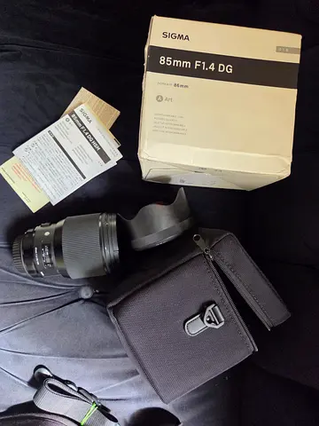 Sigma 85mm 1.4 DG Canon EF mount