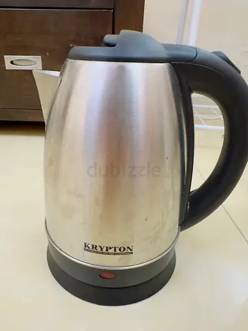 Stainless Steel Electric Kettle - 1.7L, Good Working Condition