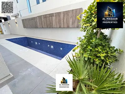 New modern villa with elevator and swimming pool, 5 bedrooms, including electricity, water, and air