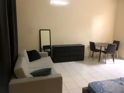 Fully furnished family Studio with balcony at Spain cluster (No Commission)