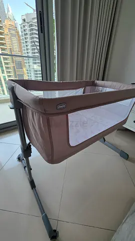 Chicco Next2Me Style bedside crib - beige, perfecr condition (never used)