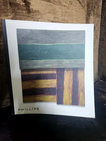 Phillips 20th Century & Contemporary Art Auction Catalogue (Sean Scully Cover)