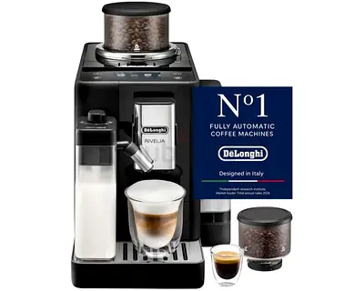 De'Longhi Rivelia EXAM440.55.B Fully Automatic Coffee Machine | Excellent Condition