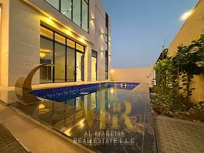 Own a luxurious villa with a modern design and high-end personal finishes in the Al Zahia area of ​​Ajman, a strategic location close to all services,