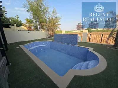Private Pool | Golf View | 4BHK+ Maid l Townhouse