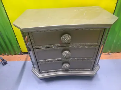 danube home night stand/bed side table