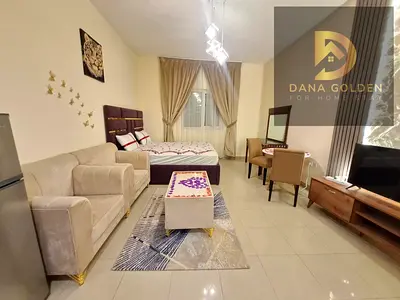 Effortless City Living: Bright, Fully Furnished Studio Steps from Majaz Waterfront