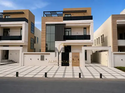 فيلا مودرن  للبيع بالحليو  5 غرف نوم ماسترشطيب اروبي شامل رسوم التسجيل