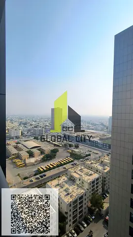 اسكن في افضل الابراج العائلية | غرفة وصالة مع بلكونة بإطلالة جزئية على الشارقة | باركن خاص | قريب من حدود الشارقة والمدارس والمولات | فقط 29,000 درهم