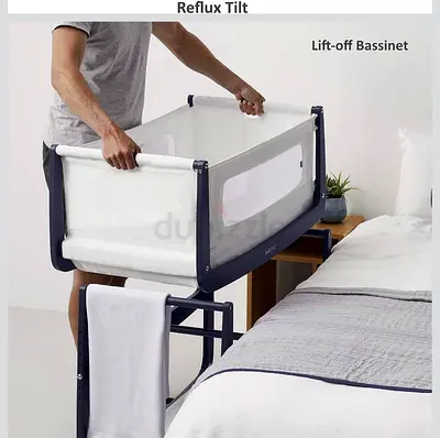 Lift-off bedside bassinet (removable bedside sleeper) - good condition