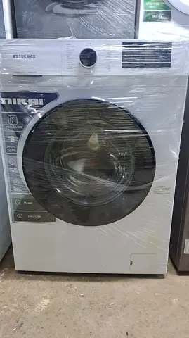 Front-load Nikai Washing Machine - 8kg, White (Like New)