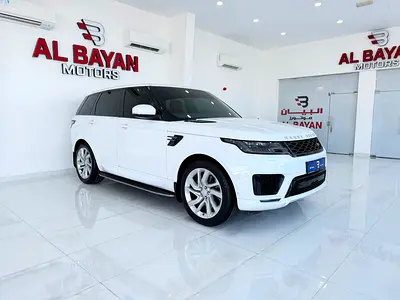 رينج روفر سبورت HSE V6 ابيض / احمر خليجي