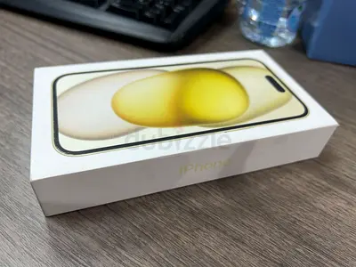 iPhone 15 512 GB box (sealed) - yellow — Original Packaging