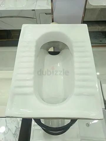 Ceramic Squat Toilet Pan / Squatting WC - White